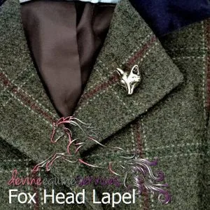 Fox Head Lapel