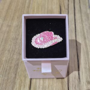 Western Hat Pin Pink