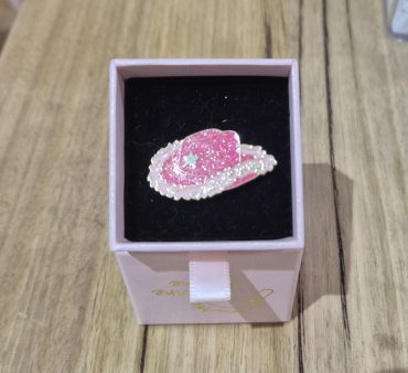 Western Hat Pin Pink