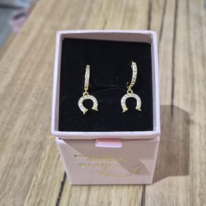 Horseshoe Gold Earrings