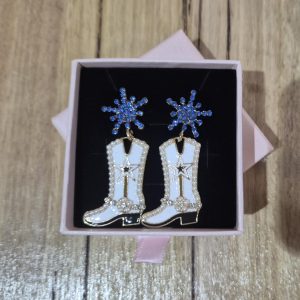Western Glitter Earrings