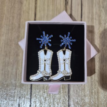 Western Glitter Earrings