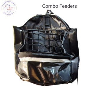 BLACK Combo Hay Feeder PONY