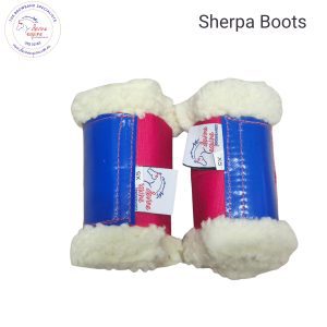 Sherpa Boots - ROYAL/RED
