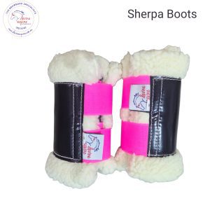 Sherpa Boots - BLACK/PINK