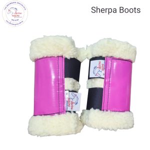 Sherpa Boots - PINK/BLACK