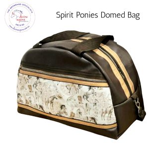 Domed Bag - Choc Spirit Pony